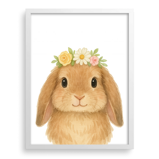 Conejito en acuarela